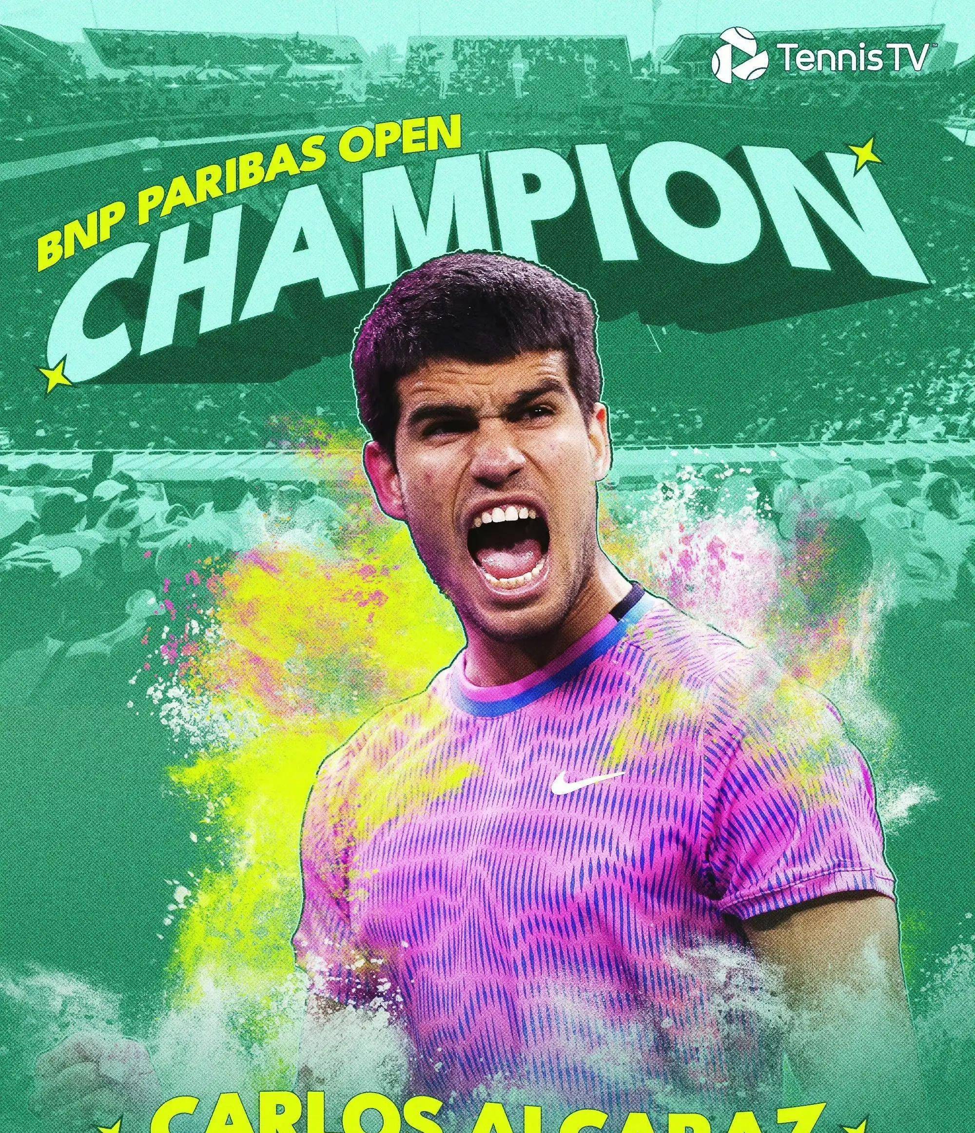 爱游戏APP-澳网横扫年终总决赛，阿尔卡拉斯高光表现